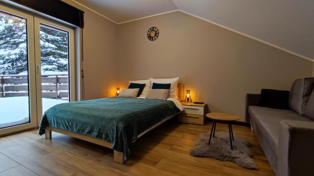 Apartament Olimpijska 54 Z Prywatnym Jacuzzi Na Tarasie Szczyrk Kültér fotó