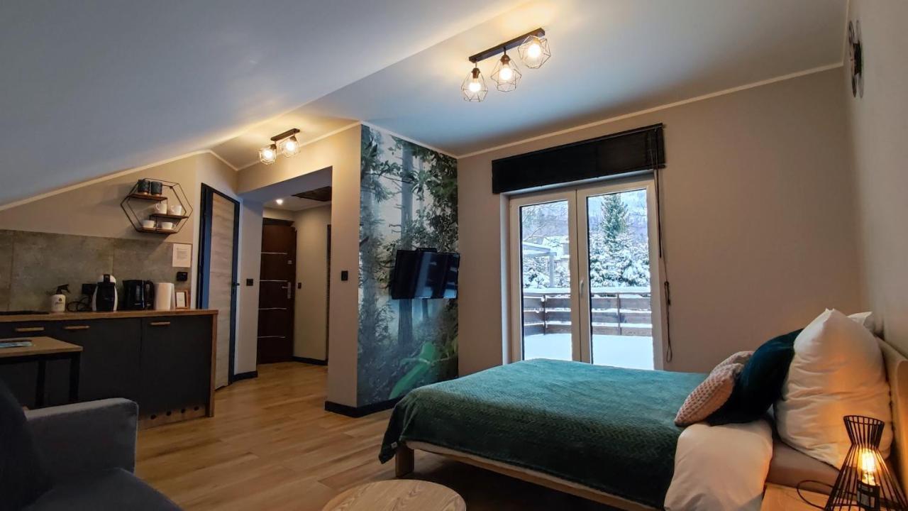 Apartament Olimpijska 54 Z Prywatnym Jacuzzi Na Tarasie Szczyrk Kültér fotó